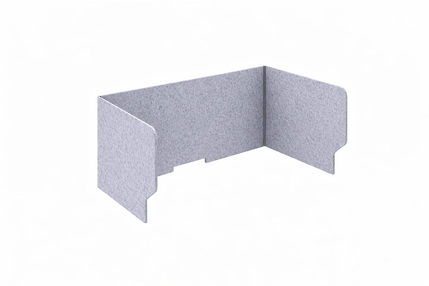 Écran de bureau acoustique FocusDesk – 9 mm | Charge maximale, distraction minimale.