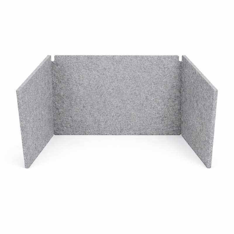 FocusDesk Acoustic Desk Screen – 12 mm Extra Thick | More Focus, Less Distraction