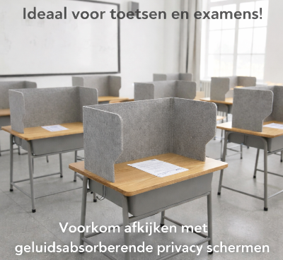 FocusDesk Akoestisch Bureauscherm – 9 mm | Maximale focus, Minimale afleiding.