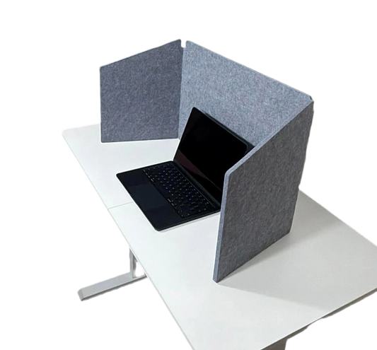 FocusDesk Akoestisch Bureauscherm – 12 mm Extra Dik | Meer Focus, Minder Afleiding
